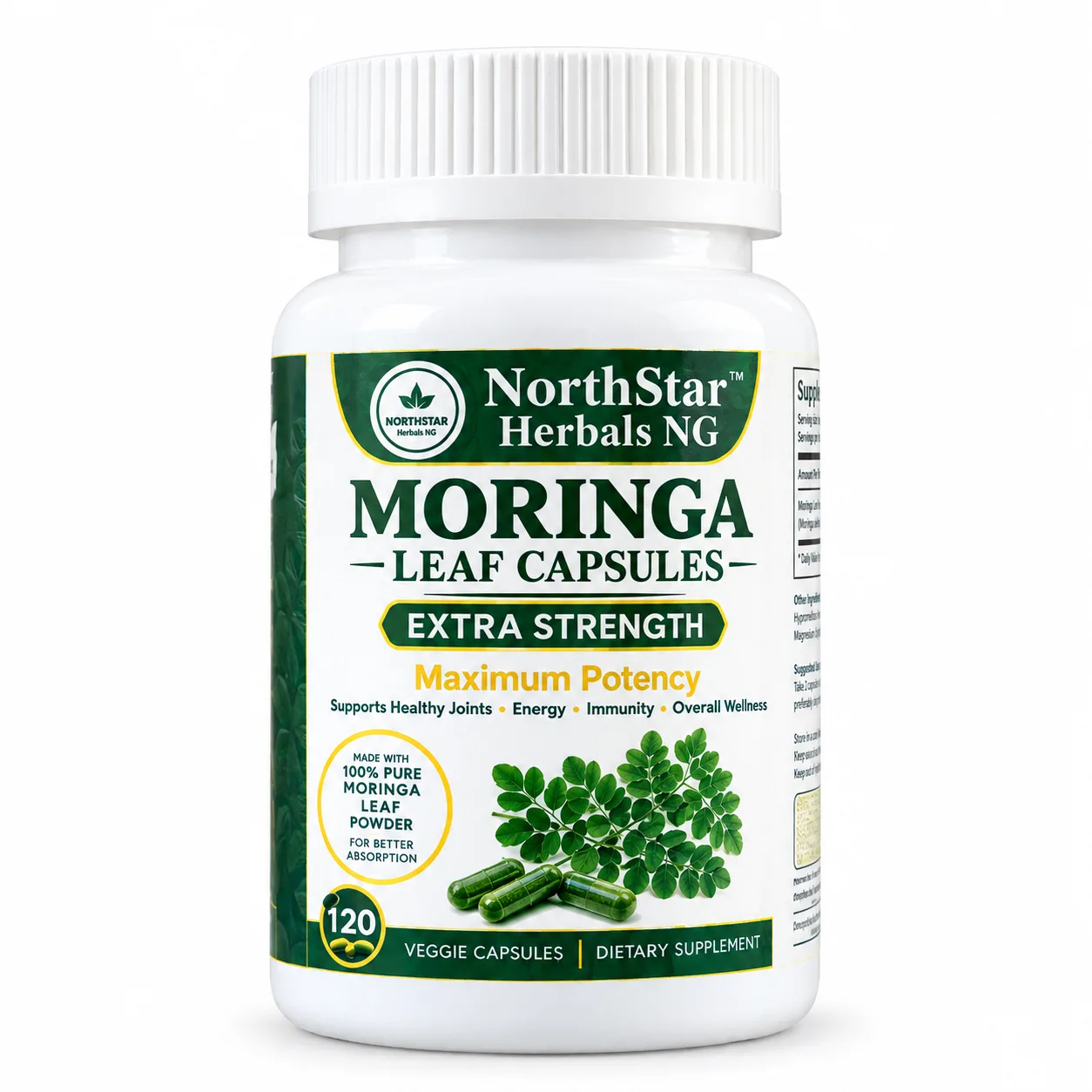 Moringa Leaf Capsules
